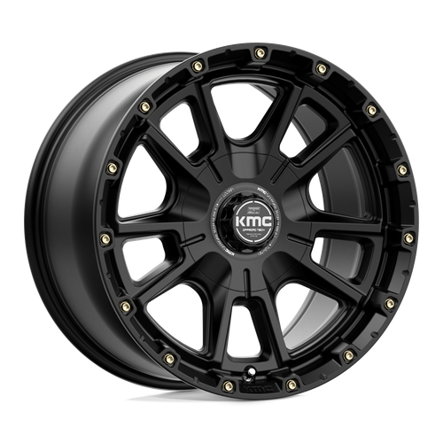 KMC KM100 SYNC 6X114.3/6X139.7 17X9 +18 SATIN BLACK