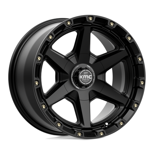 KMC KM101 TEMPO 5X127/5X139.7 20X9 +0 SATIN BLACK