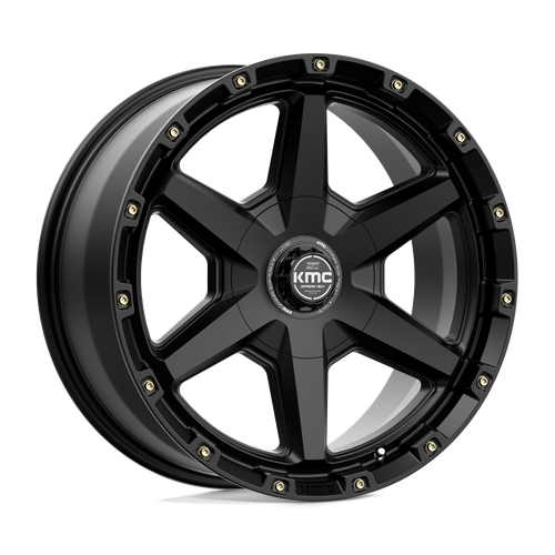 KMC KM101 TEMPO 6X120/6X139.7 20X9 +18 SATIN BLACK