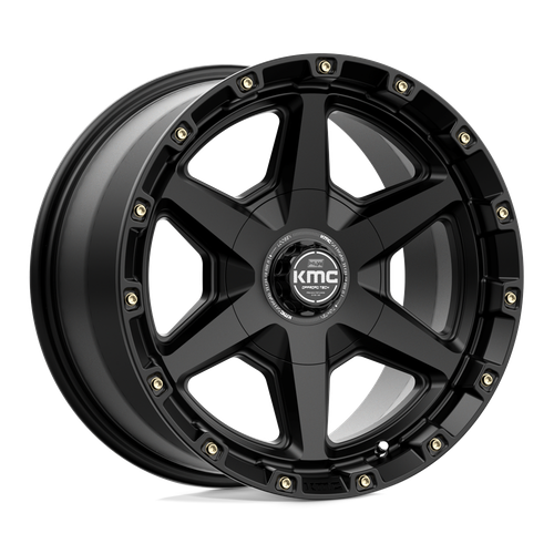 KMC KM101 TEMPO 6X114.3/6X139.7 17X9 +18 SATIN BLACK