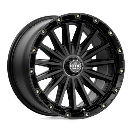 KMC KM102 SIGNAL 6X120/6X139.7 17X9 +18 SATIN BLACK