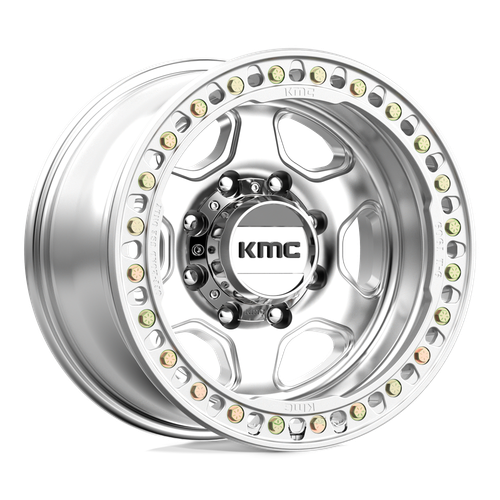 KMC KM233 HEX BEADLOCK 8X165.1 17X9 -38 MACHINED