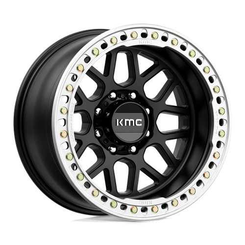 KMC KM235 GRENADE CRAWL BEADLOCK 8X170 20X10 -48 SATIN BLACK
