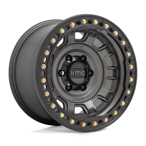 KMC KM236 TANK BEADLOCK 6X139.7 17X9 -15 ANTHRACITE