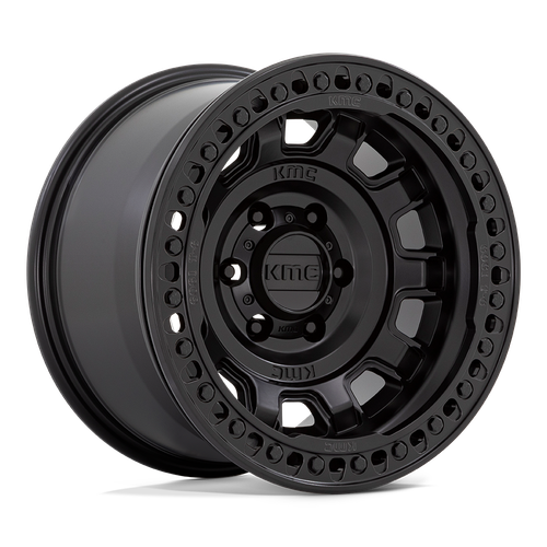 KMC KM236 TANK BEADLOCK 6X139.7 17X9 -38 SATIN BLACK