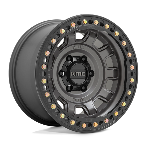 KMC KM236 TANK BEADLOCK 8X170 17X9 -38 ANTHRACITE