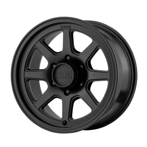 KMC KM301 TURBINE 5X114.3 15X8 -19 SATIN BLACK