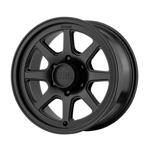 KMC KM301 TURBINE 6X139.7 15X8 -19 SATIN BLACK