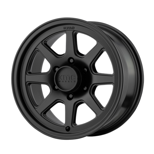 KMC KM301 TURBINE 6X120 17X9 +18 SATIN BLACK