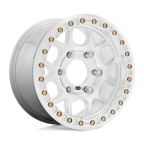 KMC KM444 MESA FORGED BEADLOCK 5X139.7 17X9 +0 RAW MACHINED