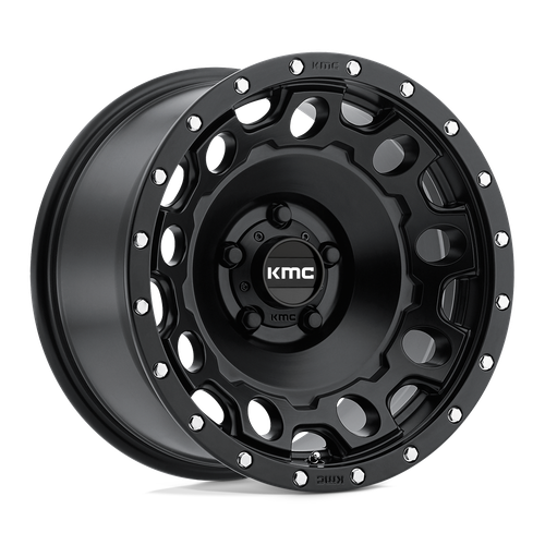 KMC KM529 HOLESHOT 5X114.3 17X9 -12 SATIN BLACK