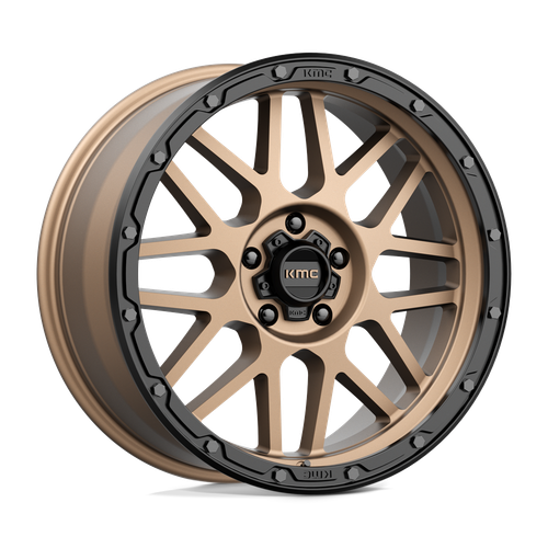 KMC KM535 GRENADE OFF-ROAD 5X127 20X9 +18 MATTE BRONZE MATTE BLACK LIP