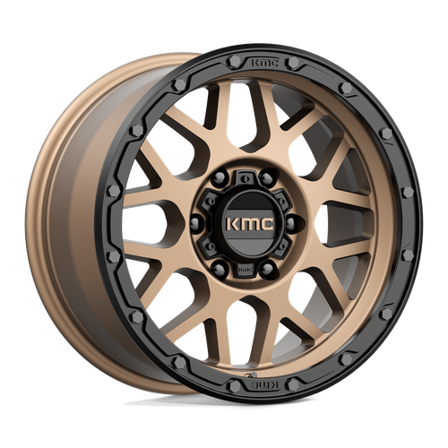 KMC KM535 GRENADE OFF-ROAD 6X114.3 17X9 +18 MATTE BRONZE MATTE BLACK LIP
