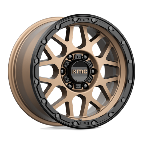 KMC KM535 GRENADE OFF-ROAD 6X139.7 17X9 +18 MATTE BRONZE MATTE BLACK LIP