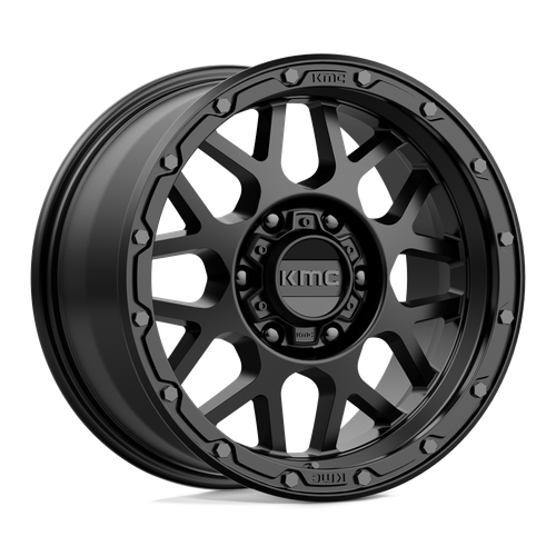 KMC KM535 GRENADE OFF-ROAD 6X120 17X9 +18 MATTE BLACK