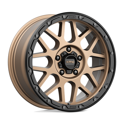 KMC KM535 GRENADE OFF-ROAD 5X127 18X8.5 +35 MATTE BRONZE MATTE BLACK LIP