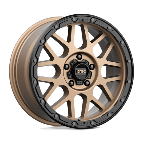 KMC KM535 GRENADE OFF-ROAD 5X120 18X8.5 +35 MATTE BRONZE MATTE BLACK LIP