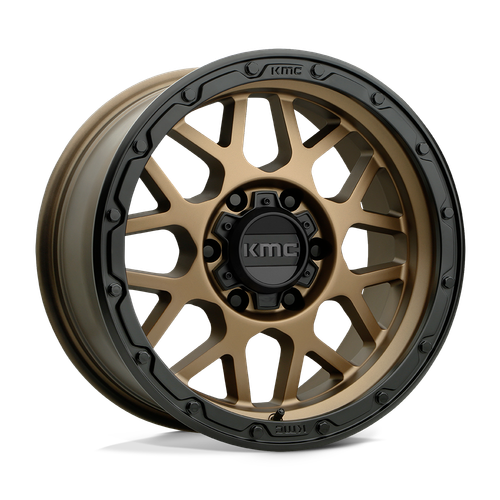 KMC KM535 GRENADE OFF-ROAD 6X135 18X8.5 +0 MATTE BRONZE MATTE BLACK LIP