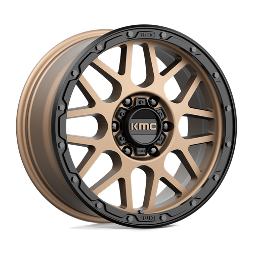 KMC KM535 GRENADE OFF-ROAD 6X135 18X8.5 +35 MATTE BRONZE MATTE BLACK LIP