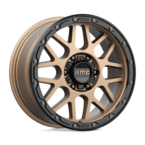 KMC KM535 GRENADE OFF-ROAD 6X139.7 18X8.5 +35 MATTE BRONZE MATTE BLACK LIP