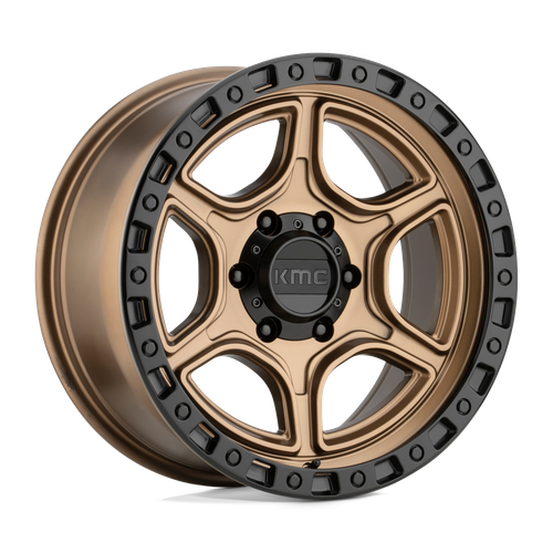 KMC KM539 PORTAL 5X127 18X8.5 +0 SATIN BRONZE SATIN BLACK LIP