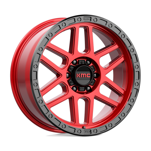 KMC KM544 MESA 6X135 20X9 +0 CANDY RED WITH BLACK LIP
