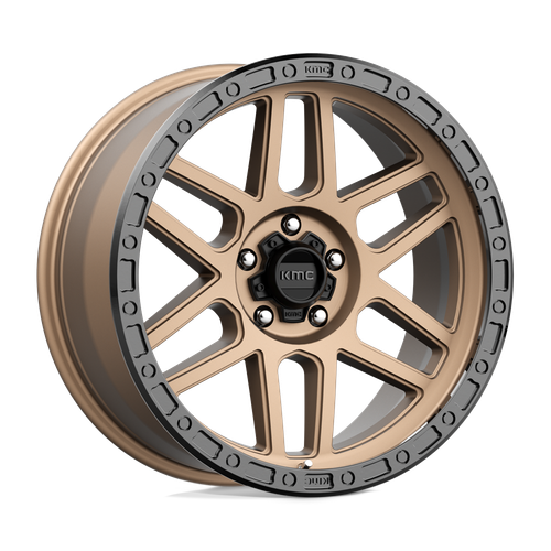 KMC KM544 MESA 5X150 17X9 -12 MATTE BRONZE WITH BLACK LIP