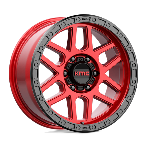 KMC KM544 MESA 6X139.7 18X9 +18 CANDY RED WITH BLACK LIP