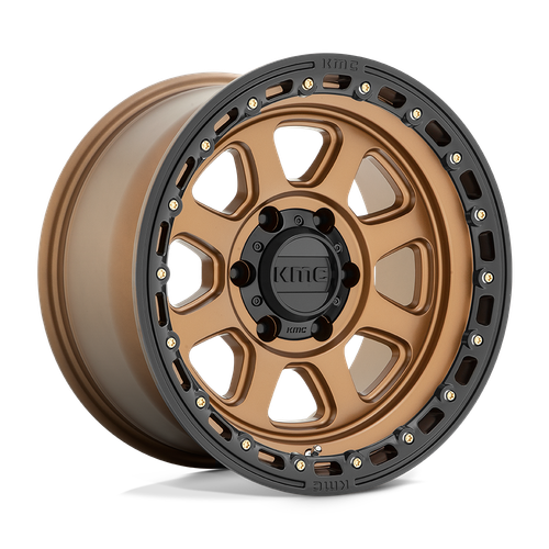 KMC KM548 CHASE 5X150 18X9 +18 MATTE BRONZE WITH BLACK LIP