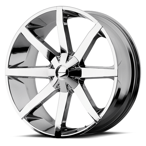 KMC KM651 SLIDE 6X127 20X8.5 +38 CHROME