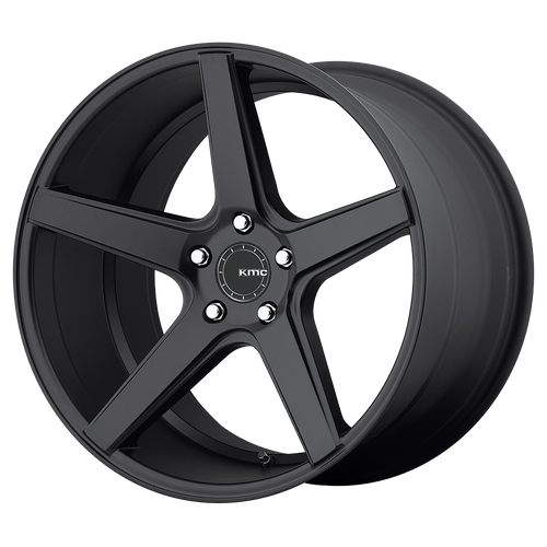 KMC KM685 DISTRICT 5X120 20X10.5 +35 SATIN BLACK - Threepieceus