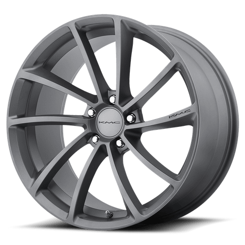 KMC KM691 SPIN 5X112 18X8 +35 GUN METAL