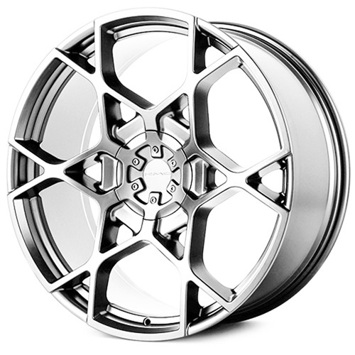 KMC KM695 CROSSHAIR 6X135/6X139.7 24X9.5 +35 CHROME