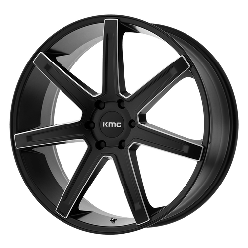 KMC KM700 REVERT 5X139.7 24X9.5 +15 SATIN BLACK MILLED