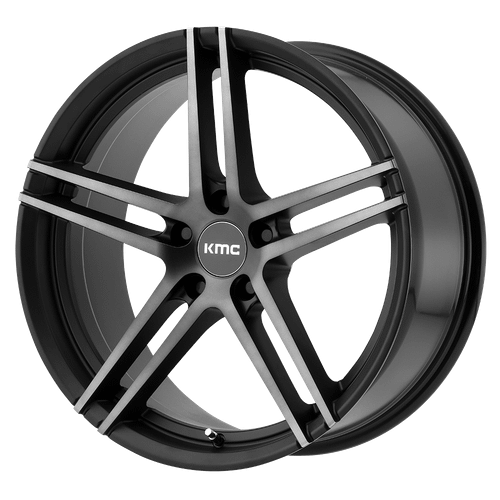 KMC KM703 MONOPHONIC 5X114.3 20X10 +45 SATIN BLACK TITANIUM BLACK FACE