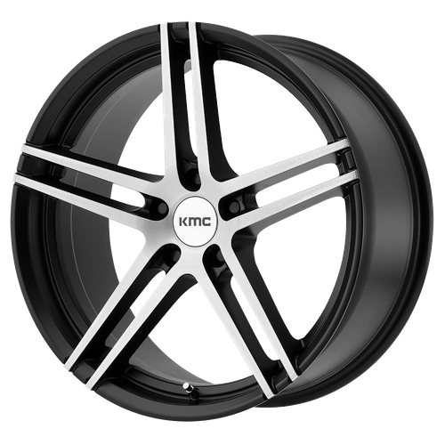 KMC KM703 MONOPHONIC 5X114.3 19X8.5 +35 SATIN BLACK BRUSHED
