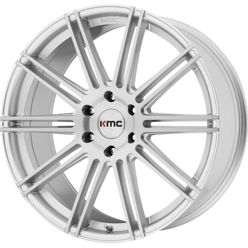 KMC KM707 CHANNEL 5X120 20X9 +30 BRUSHED SILVER