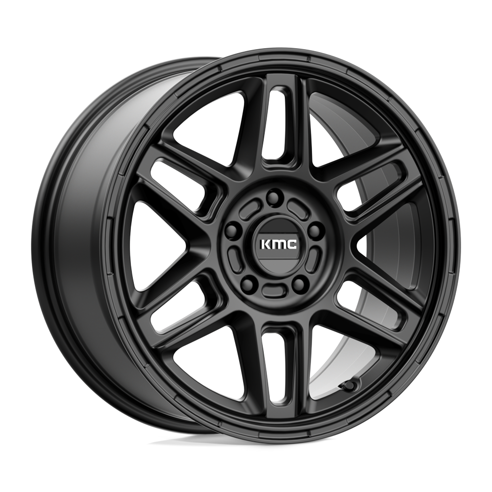 KMC KM716 NOMAD 5X120 17X8 +38 SATIN BLACK