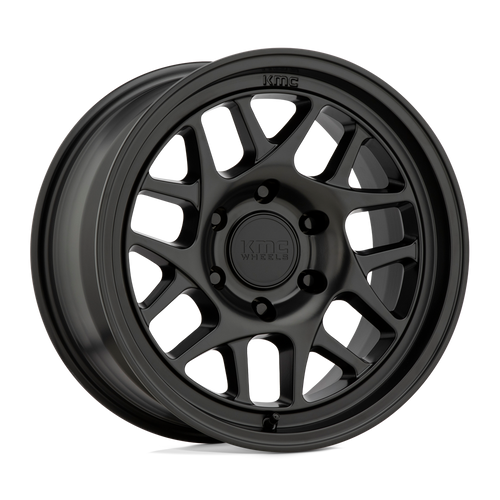 KMC KM717 BULLY OL 6X120 17X8.5 +0 SATIN BLACK