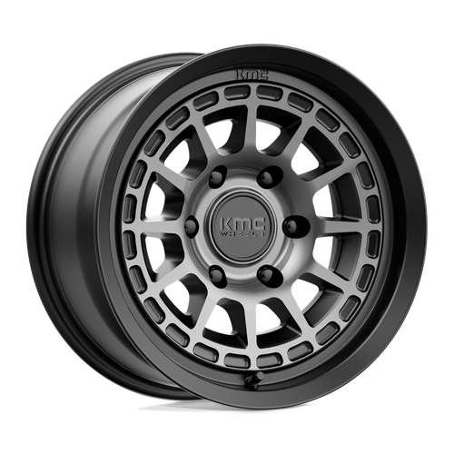 KMC KM719 CANYON 6X139.7 16X8 +0 SATIN BLACK WITH GRAY TINT