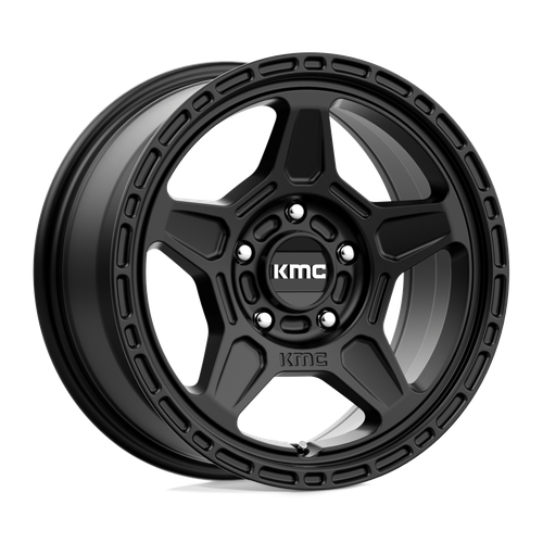 KMC KM721 ALPINE 5X114.3 15X7 +15 SATIN BLACK