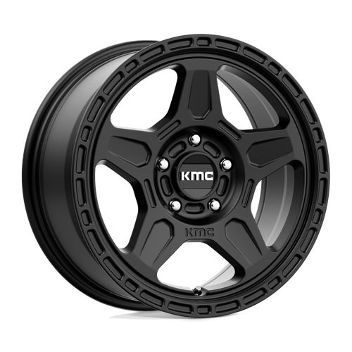 KMC KM721 ALPINE 5X110 16X7.5 +30 SATIN BLACK