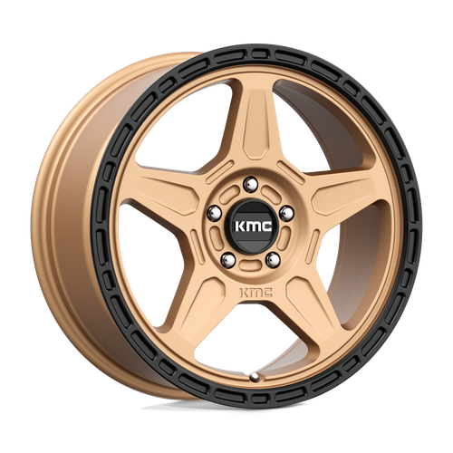 KMC KM721 ALPINE 5X110 18X8 +38 MATTE BRONZE WITH BLACK LIP