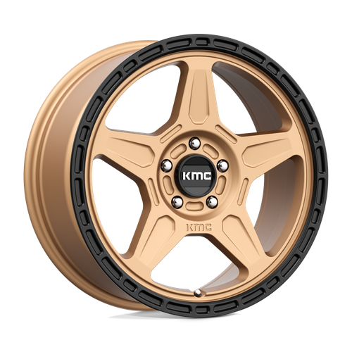 KMC KM721 ALPINE 5X108 18X8 +38 MATTE BRONZE WITH BLACK LIP
