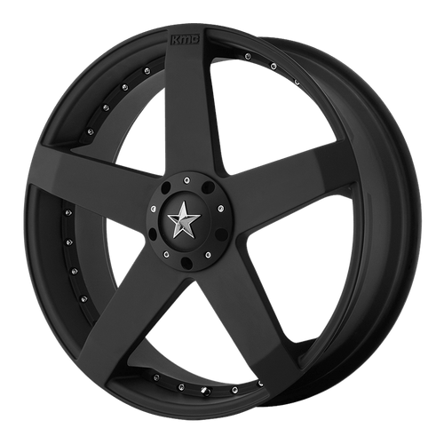 KMC KM775 ROCKSTAR CAR 5X110/5X114.3 20X8 +42 MATTE BLACK