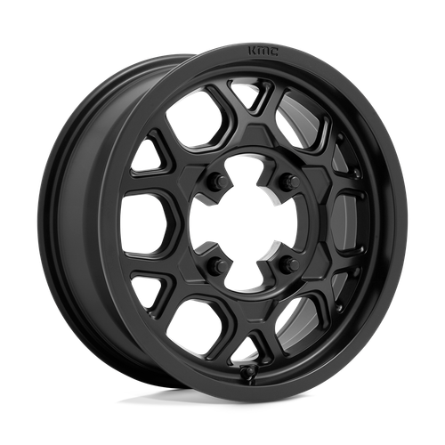 KMC Powersports KS133 MESA LITE 4X156 15X6 +38 SATIN BLACK