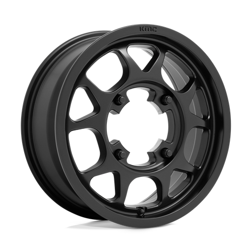 KMC Powersports KS136 TORO 4X156 15X6 +38 SATIN BLACK