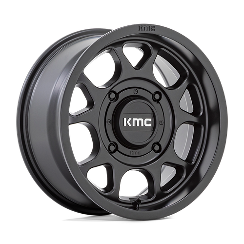 KMC Powersports KS137 TORO S UTV 4X137 15X7 +10 SATIN BLACK
