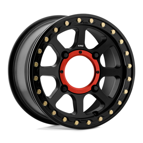 KMC Powersports KS234 ADDICT 2 BEADLOCK 4X137 14X7 +38 SATIN BLACK