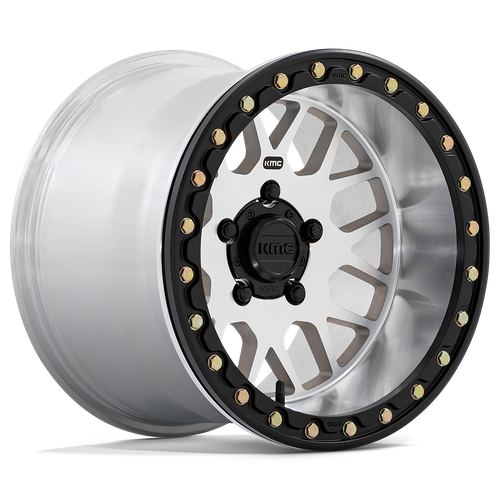 KMC Powersports KS235 GRENADE BEADLOCK 5X114.3 15X10 +0 MACHINED
